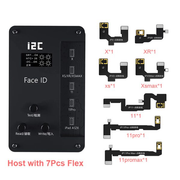 argaergaer i2C IFace-V8 Face Dot Matrix Projection Repair Dot Projector For iPhone X-12Pro max Face ID Repair Replace Dot Matrix Cable