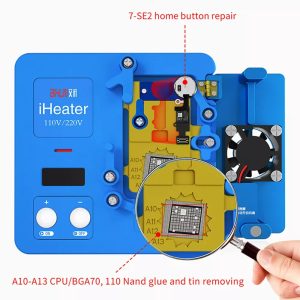 JC iHeater FACE ID Pre-heating Station Thermostat Platform Plate for iPhone X-13 Pro Max Motherboard Fixture