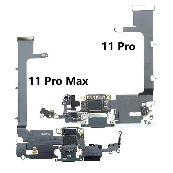 berg346457ybw Dock Connector Charging Port Flex Cable Replacement Parts for iPhone 11 Pro / Max