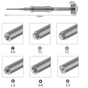 Best 898 first-class disassembly 3d-belt driver for mobilephone repair screendriver has the same function as qianli