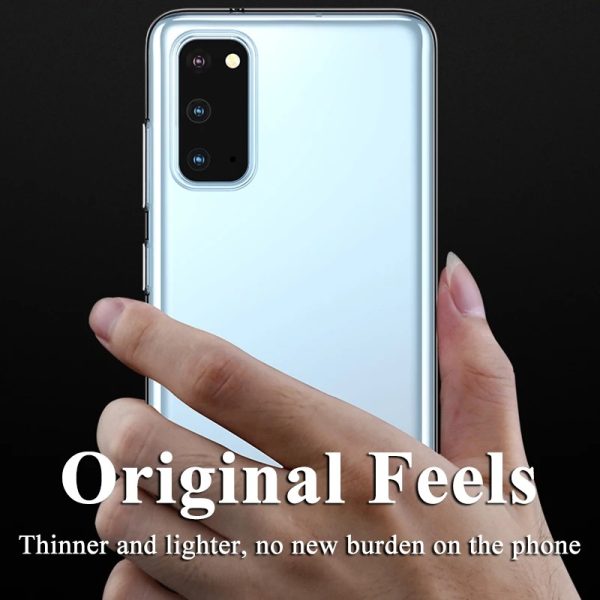 Transparent Clear Phone Case Silicone Soft Tpu Cover for Samsung A Series