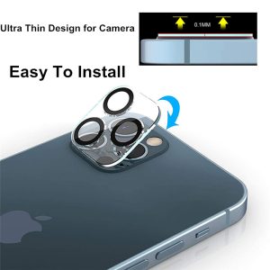 [5pcs] - Camera Lens Protector Tempered Glass Camara Protective Cover For iPhone 11-14ProMax - Image 3