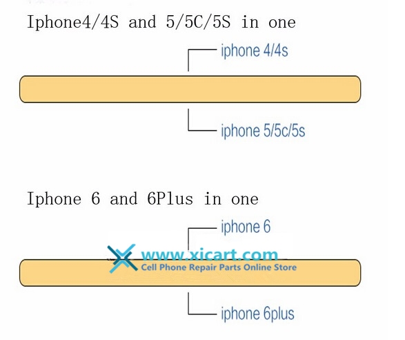 LCD OCA Glue / Polarizer Removing Holder For iPhone 4/5 , 6/6P , 6S/6SP , 7/7P , 8/8P
