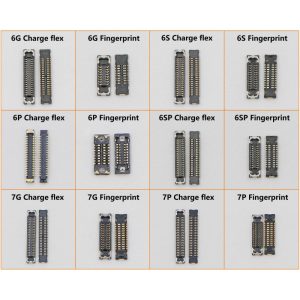Charge Flex & Fingerprint Mainboard / Flex Socket for iPhone 6 / 6 Plus / 6S / 7 / 8 / X