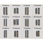 Charge Flex & Fingerprint Mainboard / Flex Socket for iPhone 6 / 6 Plus / 6S / 7 / 8 / X