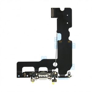 Dock Connector Charging Port Flex Cable Replacement for iPhone 8 – Black / White