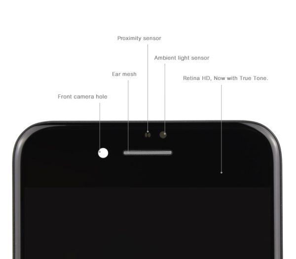 Complete LCD Screen Assembly with Bezel for iPhone 8 (4.7 inch) – Black / White