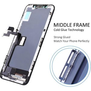 Complete LCD Screen Assembly with Bezel for iPhone Xs