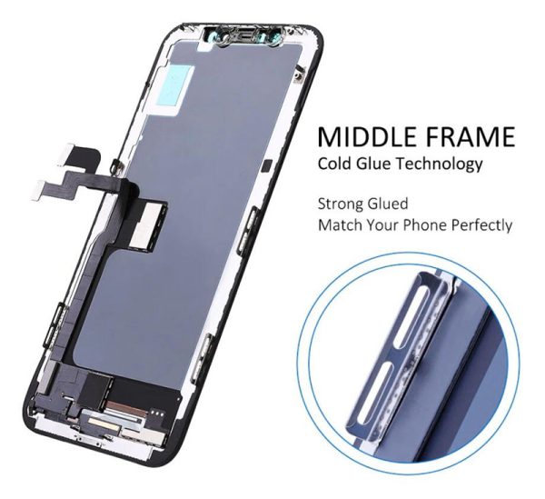 Complete LCD Screen Assembly with Bezel for iPhone Xs