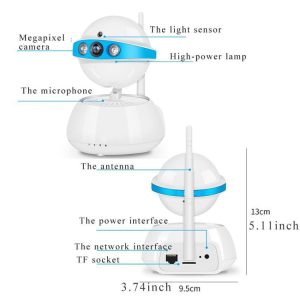 DIFANG 720P/960P/1080P Wireless Camera HD Wifi Mobile Phone Remote Housekeeping Shop Monitor - Image 4
