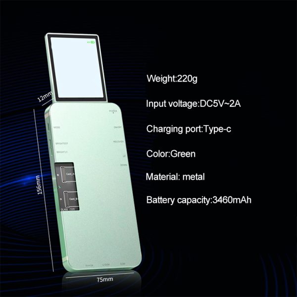 DL400 Pro LCD Tester With Display Screen For iWatch For Samsung Huawei For iPhone 6-14 Series Recovery LCD Test