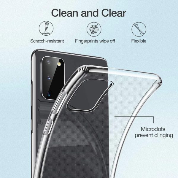 Transparent Clear Phone Case Silicone Soft Tpu Cover for Samsung S Note Series