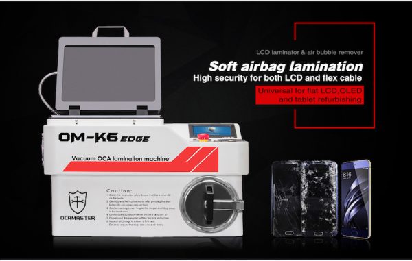 Latest Air Bag Vacuum OCA Lamination Machine for Curved Edge screen #OCAmaster OM K6-Edge