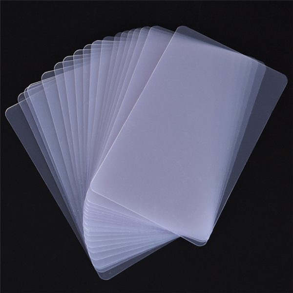 100pcs Flexible Plastic Card Pry Opening Disassemble Tool For Samsung LCD Middle Frame Separating Repair For LCD