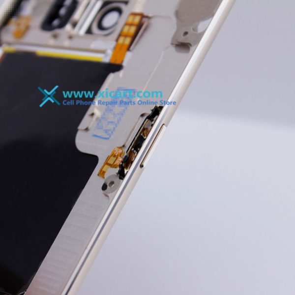 For Samsung Galaxy S6 Edge Back Mid Middle Frame Rear Housing Cover Bezel S6edge Replacement part repair parts