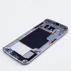 For Samsung Galaxy S6 Edge Back Mid Middle Frame Rear Housing Cover Bezel S6edge Replacement part repair parts