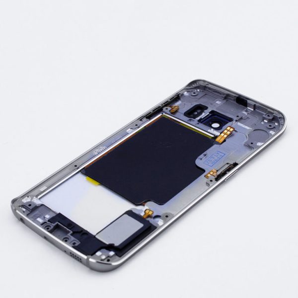 For Samsung Galaxy S6 Edge Back Mid Middle Frame Rear Housing Cover Bezel S6edge Replacement part repair parts
