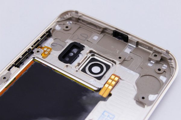 For Samsung Galaxy S6 Edge Back Mid Middle Frame Rear Housing Cover Bezel S6edge Replacement part repair parts