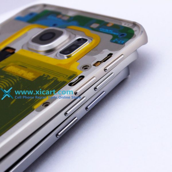 for_samsung_galaxy_s6_edge_back_mid_middle_frame_rear_housing_cover_bezel8 For Samsung Galaxy S6 Edge Back Mid Middle Frame Rear Housing Cover Bezel S6edge Replacement part repair parts