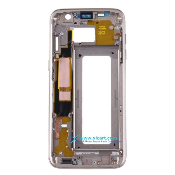 For Samsung Galaxy S7 Edge G935 Front Housing LCD Frame Bezel Plate