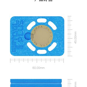 QIANLI Bat-LP550 MINI Heating Fixed Derubber Table For iPhone A8 A9 A10 A11 CPU NAND HDD IC Positioning fixture for degumming