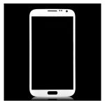 Front Outer Screen Glass Lens for Samsung Galaxy Note 2 N7100