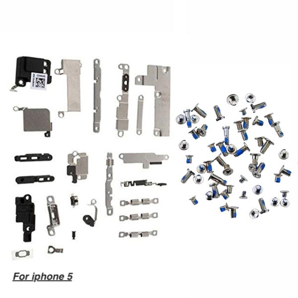 Full set screw Inner Accessories Inside Small Metal Parts Holder Bracket Shield Plat For iPhone