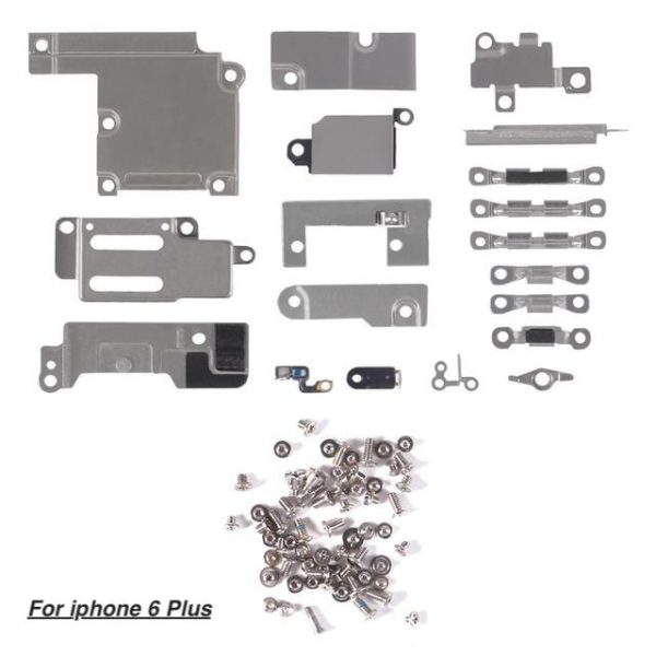 Full set screw Inner Accessories Inside Small Metal Parts Holder Bracket Shield Plat For iPhone
