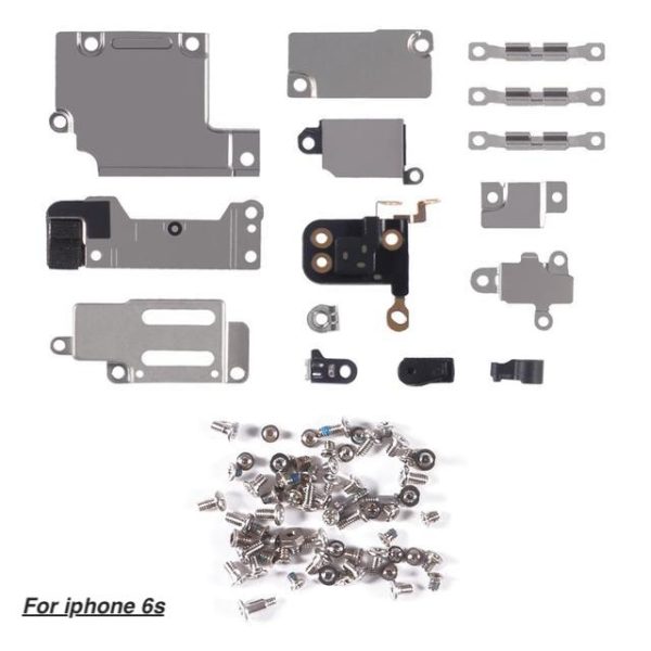 Full set screw Inner Accessories Inside Small Metal Parts Holder Bracket Shield Plat For iPhone