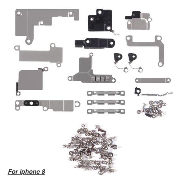 Full set screw Inner Accessories Inside Small Metal Parts Holder Bracket Shield Plat For iPhone