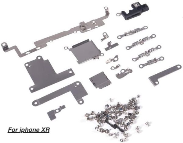 Full set screw Inner Accessories Inside Small Metal Parts Holder Bracket Shield Plat For iPhone