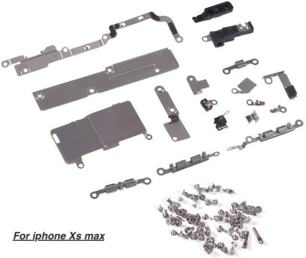 Full set screw Inner Accessories Inside Small Metal Parts Holder Bracket Shield Plat For iPhone