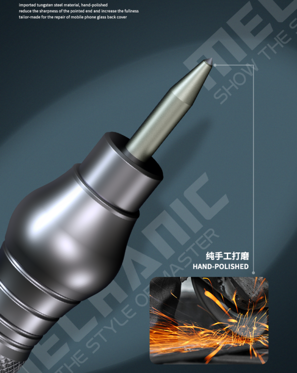 MECHANIC BREAKING TOOL Glass rear cover blasting pen for iPhone X-11ProMAX Huawei P/Mate lens disassembly and repair