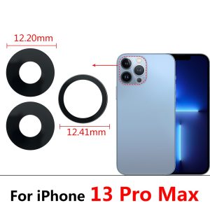 Camara Glass For IPhone 13 Lens Rear Back Camera glass Lens With Adhesive - Image 3