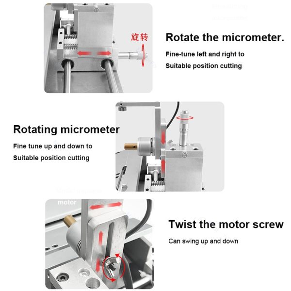 Curved/Straight Screen Cutting Machine with Precision Infrared Location Inclined Edge Glass Cut Separator for iPhone Samsung