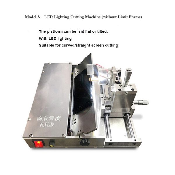 h51dcd844ee5844d3842faac312a51ebep Curved/Straight Screen Cutting Machine with Precision Infrared Location Inclined Edge Glass Cut Separator for iPhone Samsung