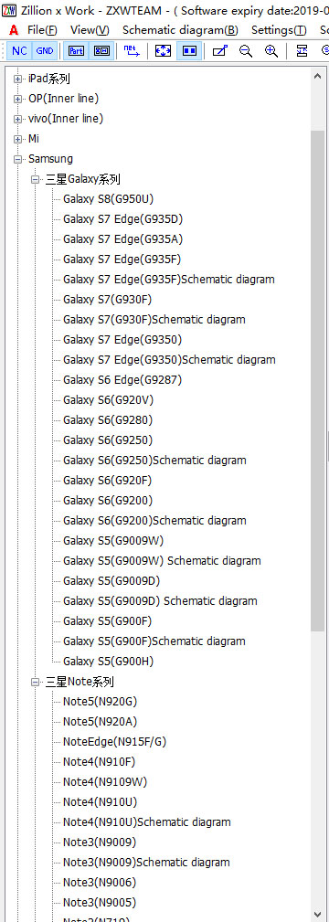 Online ZXW Team 3.22 Schematics Digital Authorization Code for iPhone iPad Samsung Logic Board Zillion X Work Circuit Diagram
