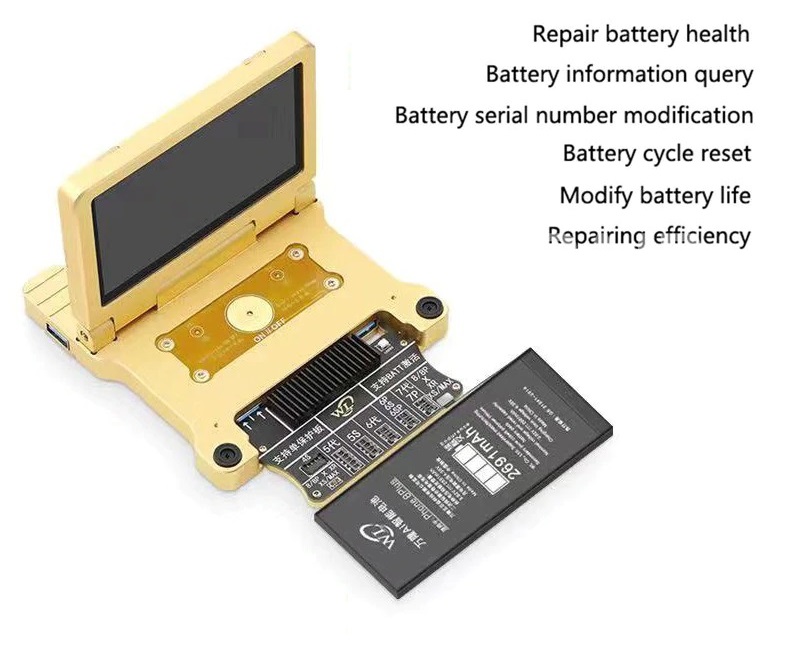 WL PRO 8000 NAND Programmer for IPHONE 4 5 6 7 8 PLUS X 11 PROMAX Battery Photosensitive Headset Data Line Tester #WL