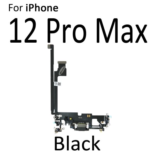 Dock Connector Charging Port Flex Cable Replacement Parts for iPhone 12 / Mini / Pro / Max