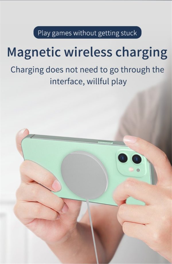 15W Magnetic Wireless Charger For iPhone 12 Pro Max Mini Qi Fast Charger