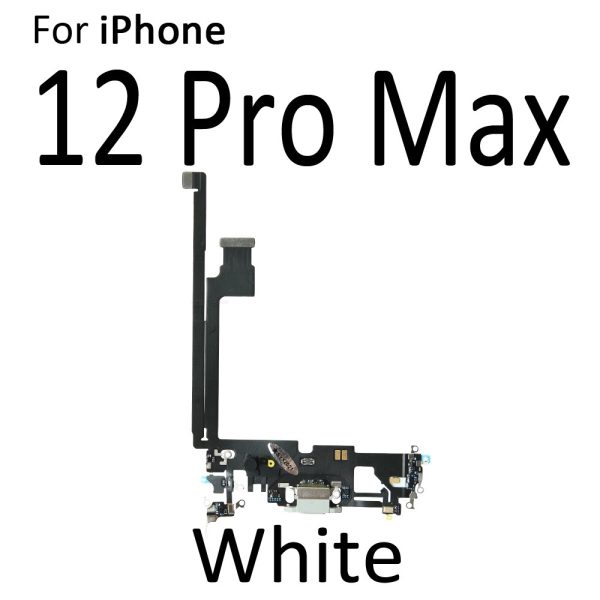 Dock Connector Charging Port Flex Cable Replacement Parts for iPhone 12 / Mini / Pro / Max