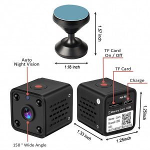 DIFANG HD 2MP Mini Wireless Wifi Night Vision IP Hidden Spy Camera - Image 3