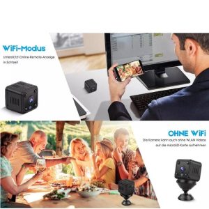 DIFANG HD 2MP Mini Wireless Wifi Night Vision IP Hidden Spy Camera - Image 8