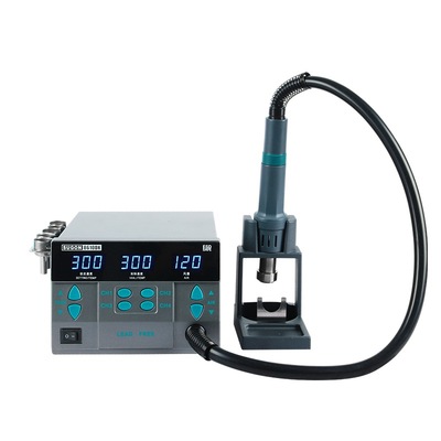 heat gun lead free hot air soldering station microcomputer temperature Rework Station #Sugon 8610DX