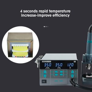 heat gun lead free hot air soldering station microcomputer temperature Rework Station #Sugon 8610DX