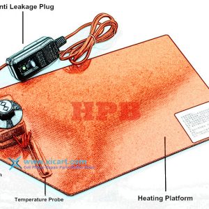 Heating Station for Tablet and phone Screen Opening