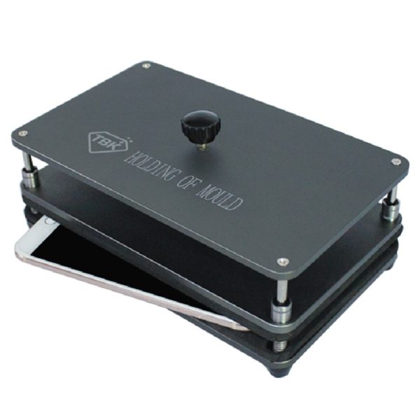 hf23f96758afb48d3bd8d7eb3560f38a7b TBK new Universal pressure mold Frame Dispensing Laminating Protecting Mould With Middle Frame Laminating holding of mould