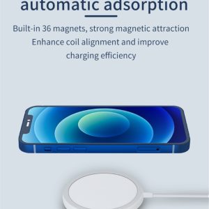 15W Magnetic Wireless Charger For iPhone 12 Pro Max Mini Qi Fast Charger