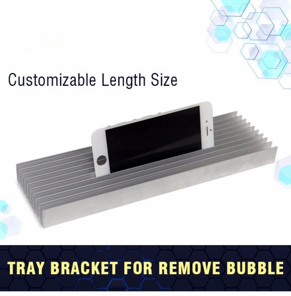 Mobile Phone Screen LCD Bubble Remove Machine Interior Aluminum Metal Holder Tray