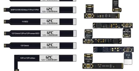 i2C i6S Battery Repair / Data Guide Flex Cable for for iPhone 5S-13PM Battery Data Reading and Writing Remove Error Health